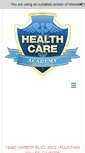 Mobile Screenshot of healthcare-academy.net